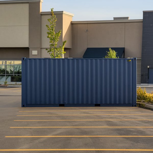 commercial storage containers can be customized with shelving, lighting, and climate control to accommodate specific storage requirements